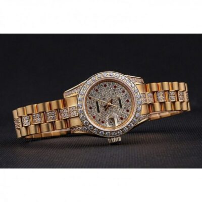ساعة نسائية رولكس Datejust 622023 مينا باللون الأبيض