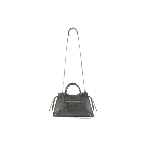 NEO CLASSIC MEDIUM HANDBAG IN DARK GREY