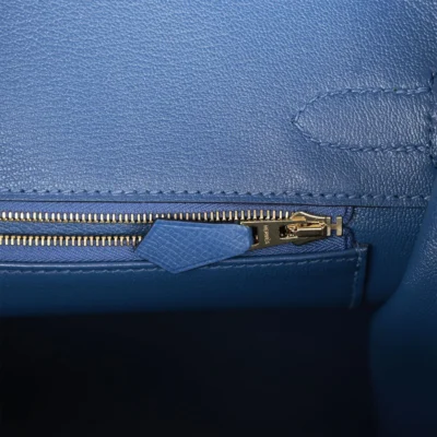 Hermès Birkin 30 Bleu Brighton Epsom Gold Hardware