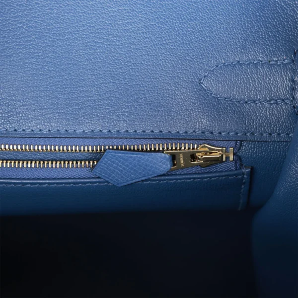 Hermès Birkin 30 Bleu Brighton Epsom Gold Hardware