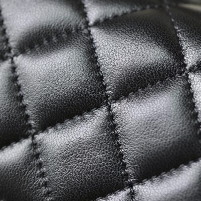 13350823882457773_4f3a4556-831a-41b5-a35f-01de58f4f9aa MINI RECTANGLE FLAP BAG TOP HANDLE 20CM BLACK LAMBSKIN SILVER HARDWARE