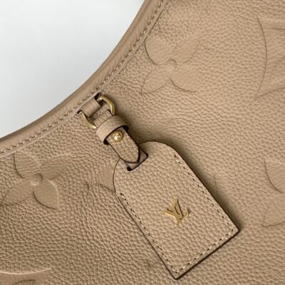 13351064351992883_90970e62-cbd6-4529-b509-236e5435be9e CARRYALL MM 39 BEIGE MONOGRAM GRAINED COWHIDE LEATHER