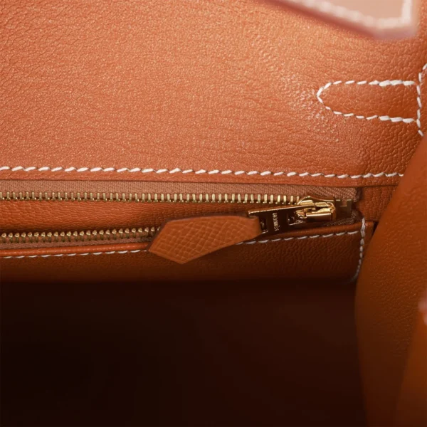 Hermès Birkin Sellier 25 Gold Epsom Gold Hardware