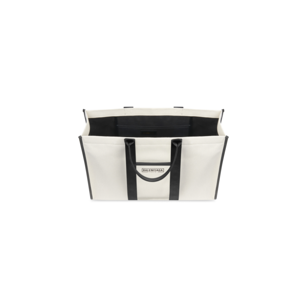 HARDWARE LARGE TOTE BAG IN BEIGE
