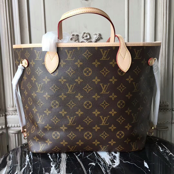 路易威登 M41178 Neverfull MM Monogram 帆布单肩包