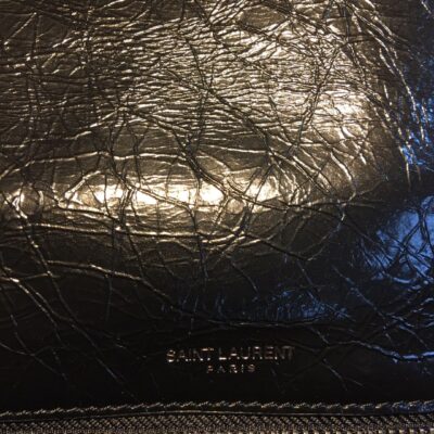 MEDIUM NIKI 27 IN BLACK CALFSKIN CHAIN BAG