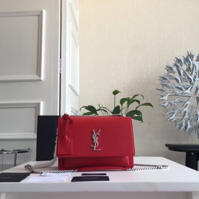 1546576744_1934012520_0_db5a1b61-320b-495f-90c4-dd0c8a802eb4 SUNSET 22 HANDBAG IN CHERRY RED CALFSKIN