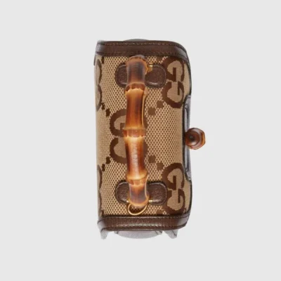 Bamboo mini bag with Super Double G motif No.686864 UQLBT 2570