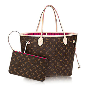 sac à bandoulière Louis Vuitton M41178 Neverfull MM toile Monogram