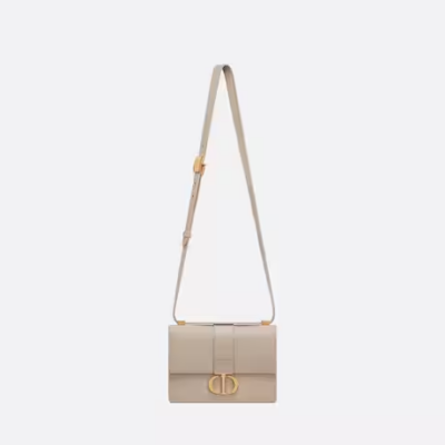 16588ae7ed9f3689e55663886aaa71e7 SMALL 30 MONTAIGNE BAG Powder Beige Calfskin
