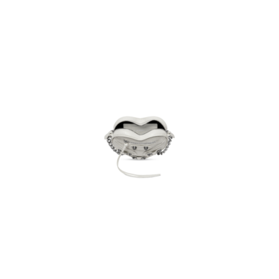 169e279af88ebc95e3e3ee35d2c3e99a WOMEN'S LE CAGOLE HEART MINI BAG IN OPTIC WHITE