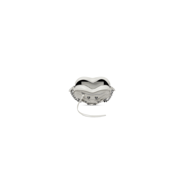 169e279af88ebc95e3e3ee35d2c3e99a WOMEN'S LE CAGOLE HEART MINI BAG IN OPTIC WHITE