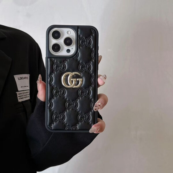 1741162063777 Luxury GG Quilted Lady Phone Case