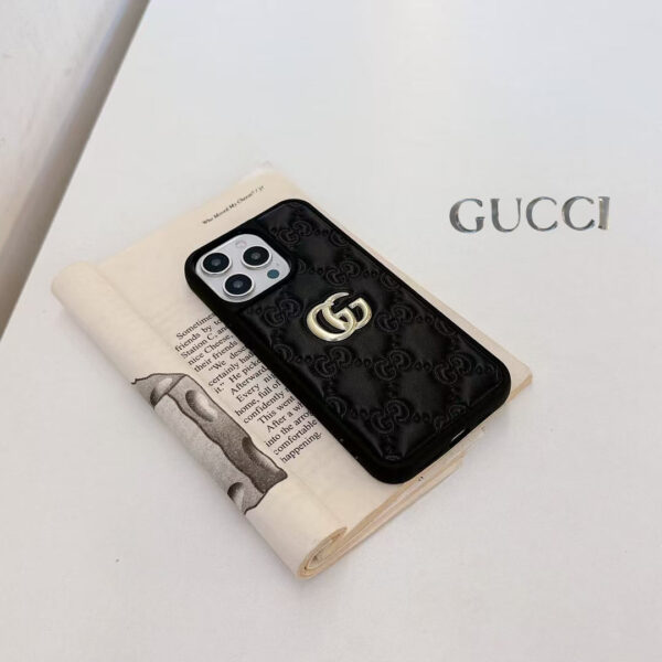 1741162063788 Luxury GG Quilted Lady Phone Case