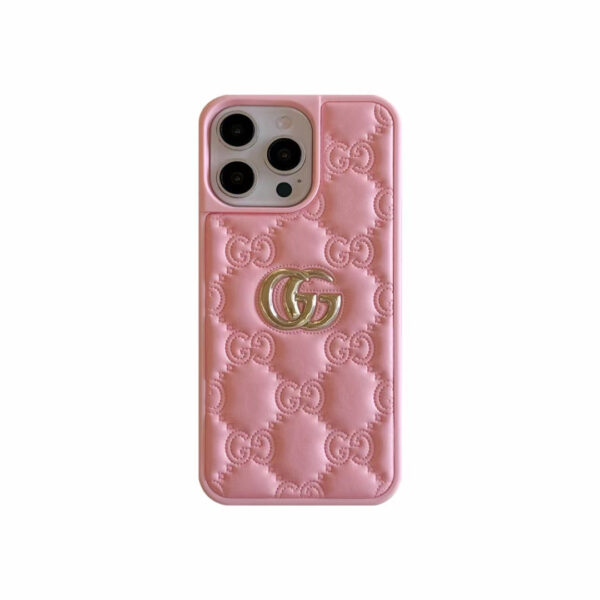1741162063824 Luxury GG Quilted Lady Phone Case