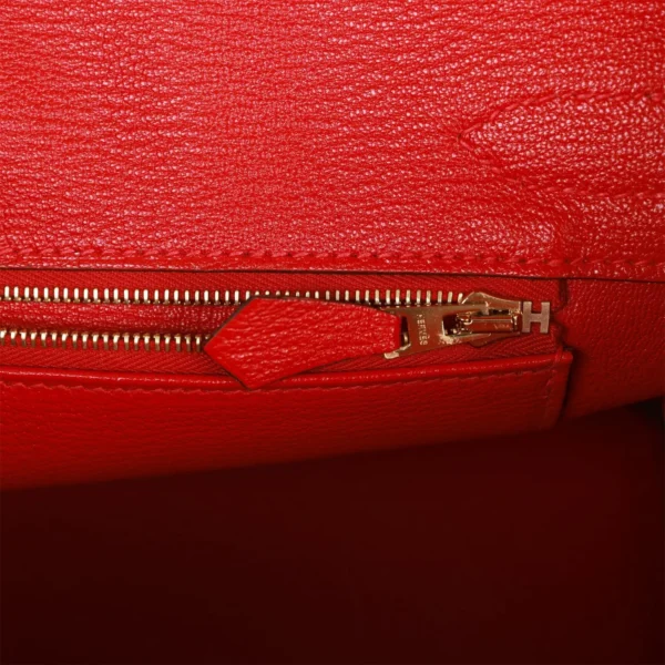 Hermès Special Order (HSS) Birkin 30 Rouge Casaque Togo Gold Hardware