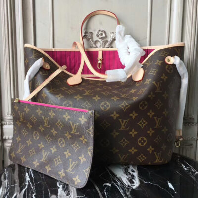 路易威登 M41178 Neverfull MM Monogram 帆布单肩包