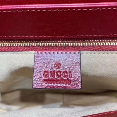 Gucci 1955 Horsebit Bag 602204 Red
