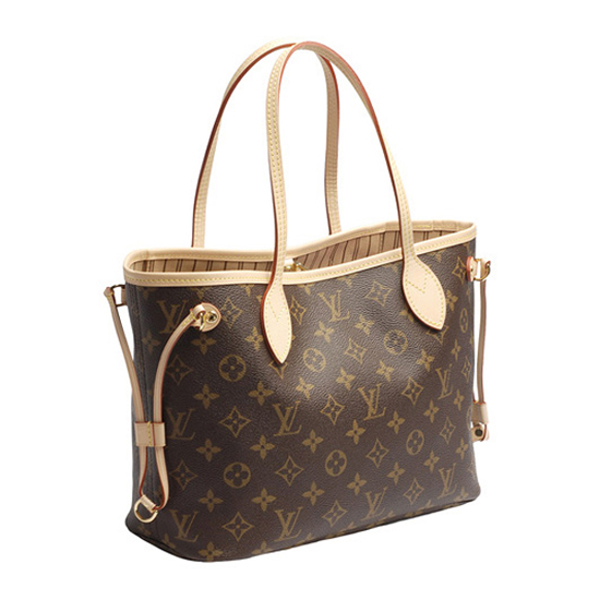 18d2992804a70b47b8da1fc2506e1453 Louis Vuitton M41000 Neverfull PM Shoulder Bag Monogram Canvas