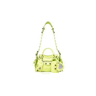 WOMEN'S NEO CAGOLE XS HANDBAG IN LIME