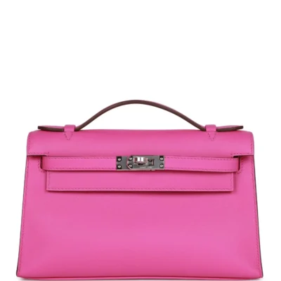 1944ab6766c4f6263a0701102f5bf5d6 Hermès Kelly Pochette Magnolia Swift Palladium Hardware