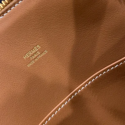 1968bd797ac51162063fae3ee63dfb5c Hermès 1923 Bolide 25 en Desordre Gold Epsom Gold Hardware