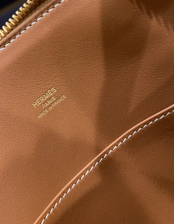 1968bd797ac51162063fae3ee63dfb5c Hermès 1923 Bolide 25 en Desordre Gold Epsom Gold Hardware