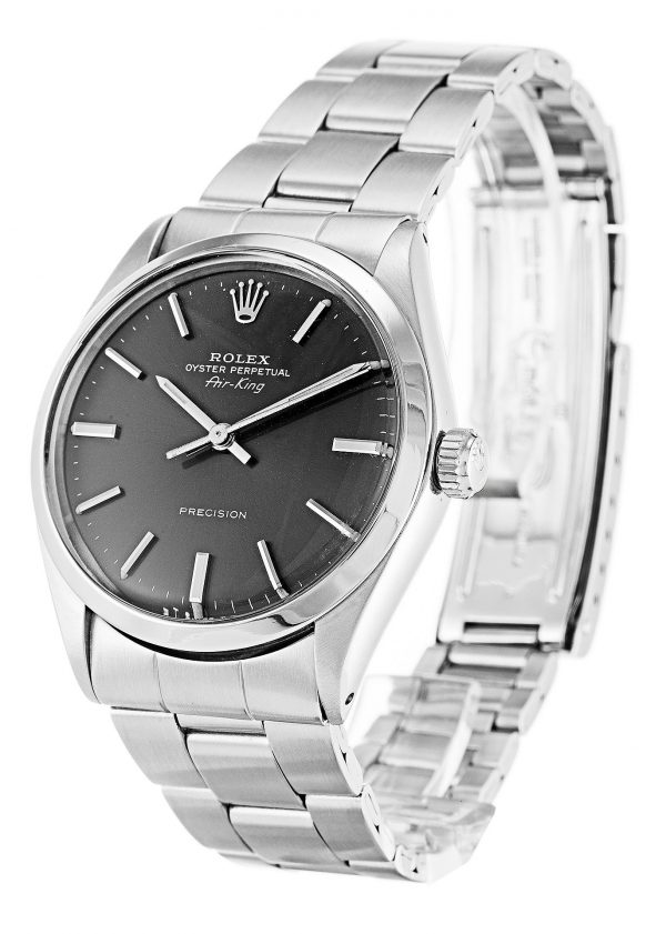 Rolex Air-king 1314875 Grey Baton Dial Unisex 34MM