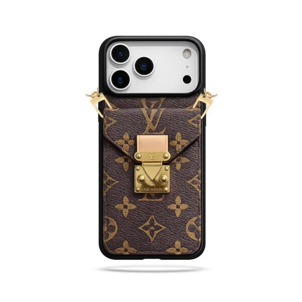 1LV_1474431c-2f63-4a49-b551-7b49b9cdac33 Premium Leather Monogram iPhone Case 13-18 Pro & Pro Max