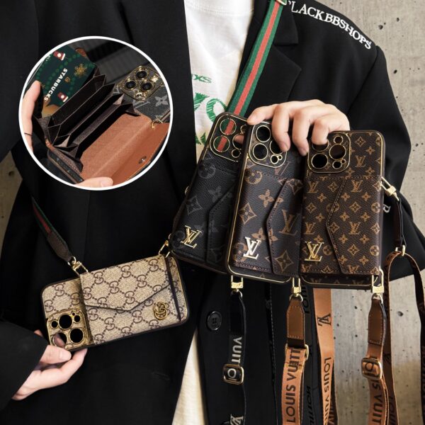 1_d9838fbc-fa34-4e13-acb9-6599fa879722 Luxury Monogram Canvas Leather Card Holder iPhone Case Roxy New 2