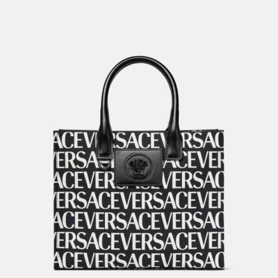 VERSACE ALLOVER TOTE BAG