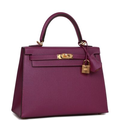 1b58cb2ac5d020d46478751e9da7f49c Hermès Special Order (HSS) Kelly Sellier 25 Anemone Verso Epsom Gold Hardware
