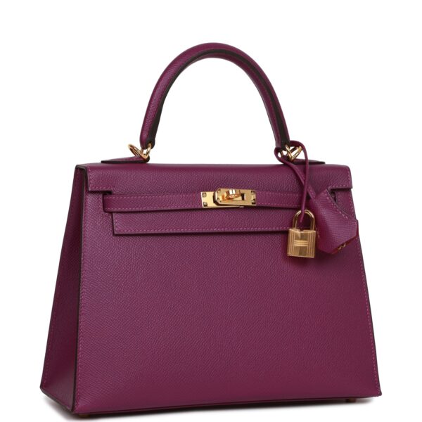 1b58cb2ac5d020d46478751e9da7f49c Hermès Special Order (HSS) Kelly Sellier 25 Anemone Verso Epsom Gold Hardware
