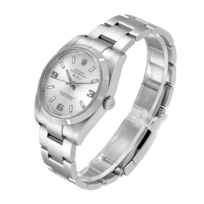 1b743cbc9c218761d486fd1b4e67ac9e Rolex Air-king 114210SSO 36MM Silver Dial Silver-tone Case