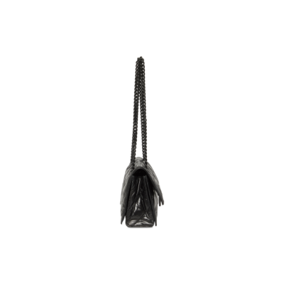 WOMEN'S CRUSH SMALL CHAIN BAG QUILTED IN BLACK
