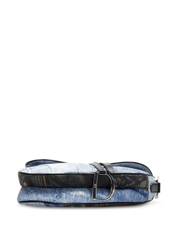 Christian Dior Cannage logo lettering tote