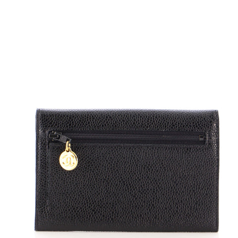Chanel Timeless CC Flap Wallet Caviar Small