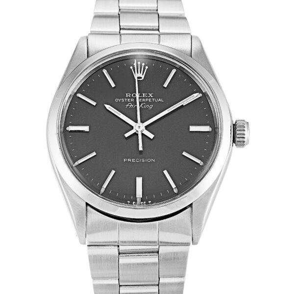 Rolex Air-king 1314875 Grey Baton Dial Unisex 34MM