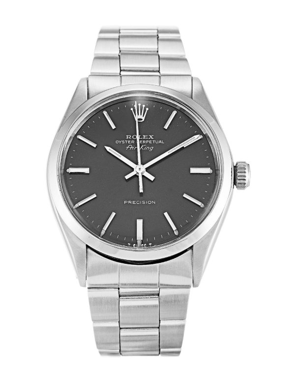 Rolex Air-king 1314875 Grey Baton Dial Unisex 34MM