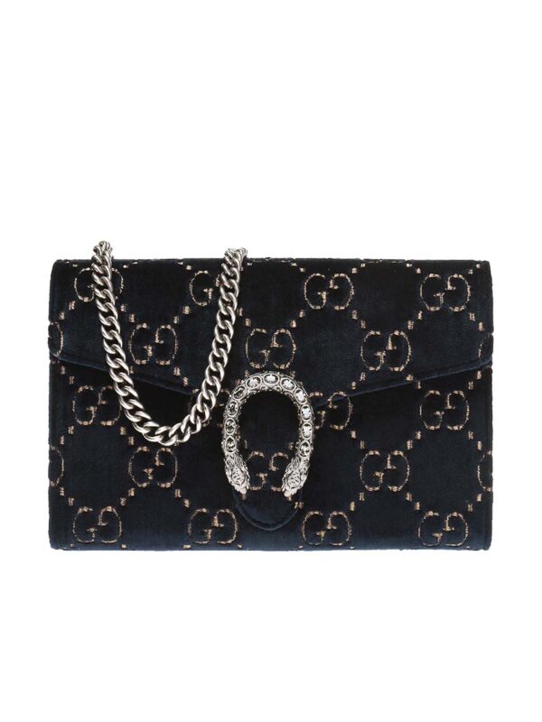 1dda64f5606df9ad97ffbbd0c5b743bd Gucci Dionysus GG Velvet Chainwallet