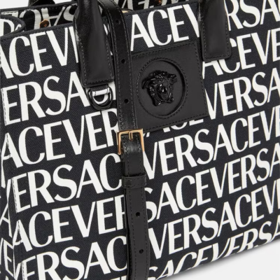 VERSACE ALLOVER TOTE BAG