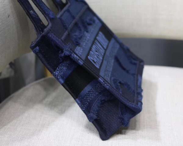 1e944fbb48da6afa6bd6edd3daacd316 Dior Mini Book Tote Bag In Blue Camouflage Canvas