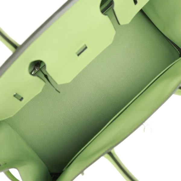 Hermès Birkin 30 Vert Criquet Epsom Palladium Hardware