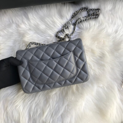 20200107_i1578374914_8998_8_jpg CC MINI 20 BAG IN SHADOW GREY CALFSKIN GOLD HARDWARE