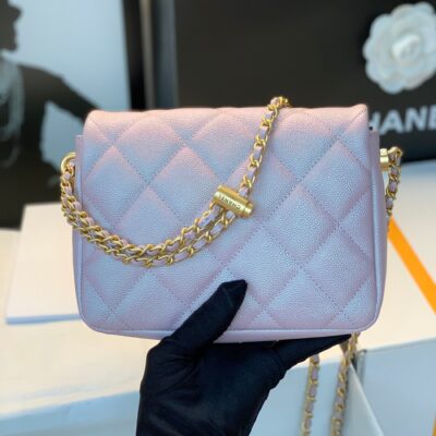 20211010_i1633840541_3724_1_jpg_bd36907f-c5ec-4750-88da-aad51f4c90f5 CHANEL 25S CLASSIC FLAP 19 CM IN MAUVE PINK CAVIAR LEATHER WITH GOLD HARDWARE