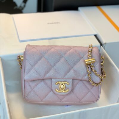 20211010_i1633840541_4512_0_jpg_a638eed1-1c26-4388-8b10-bb2b936c8ce1 CHANEL 25S CLASSIC FLAP 19 CM IN MAUVE PINK CAVIAR LEATHER WITH GOLD HARDWARE