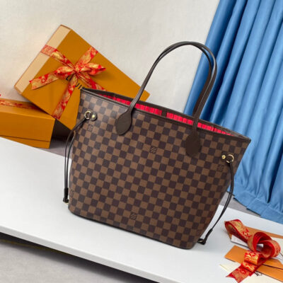 20220515_i1652549935_6197_0_jpg_12ce88c7-381c-4fea-825b-011d896cfee5 NEVERFULL MM 32 BROWN RED DAMIER AZUR