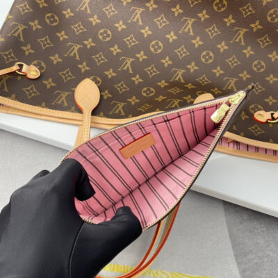 20220515_i1652550428_2192_8_jpg_692e3fe2-8523-42ff-b225-09da3ccb523d NEVERFULL MM 32 BROWN BEIGE PINK MONOGRAM CANVAS