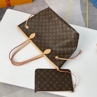 20220515_i1652550428_4107_4_jpg_005d048e-8b7e-4af5-9fe2-f20d79b290bf NEVERFULL MM 32 BROWN BEIGE PINK MONOGRAM CANVAS