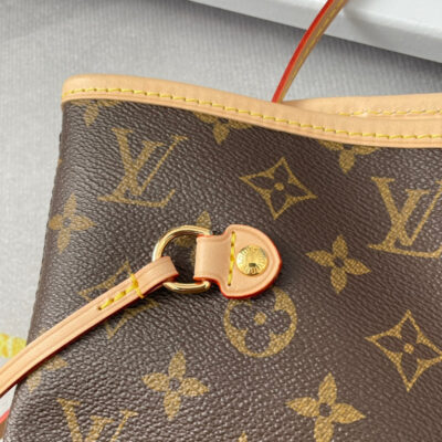 20220515_i1652550428_4564_5_jpg_fdb645e3-c463-495b-b751-fd18b0b4a535 NEVERFULL MM 32 BROWN BEIGE PINK MONOGRAM CANVAS